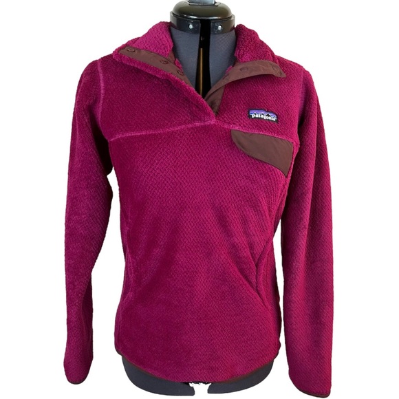 Patagonia Sweaters - PATAGONIA Re-Tool Snap Fleece Pullover XS 0 2 Sweater Shirt Thermal Top Outdoors
